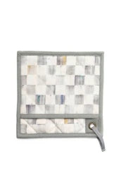 Sterling Check Bistro Potholder