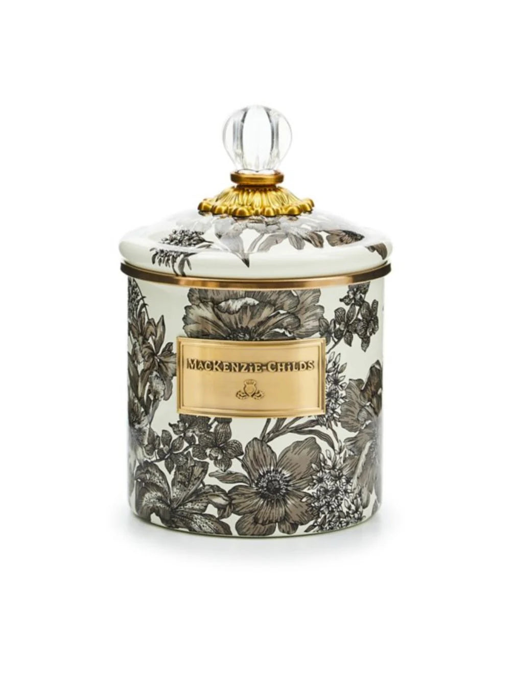 Sterling English Garden Canister Small