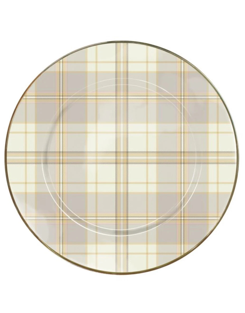 Tartan Latte Salad Plate