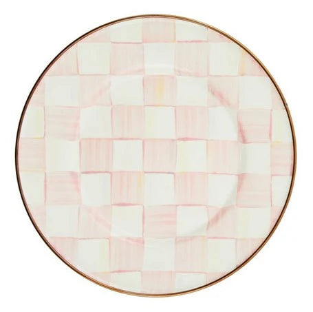 Rosy Check Enamel Salad/Dessert