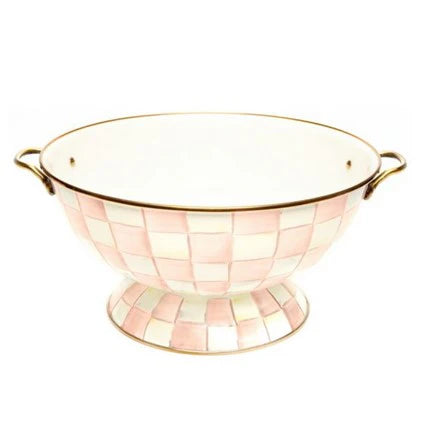 Rosy Check Enamel Everything Bowl